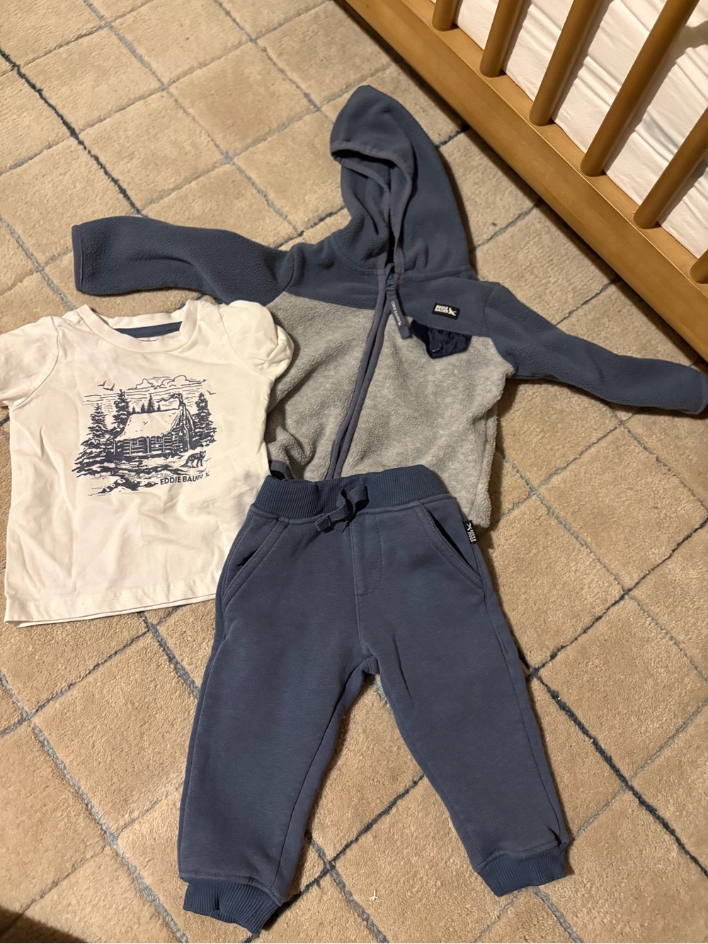 3 pc Eddie Bauer Baby Outfit - 12 month